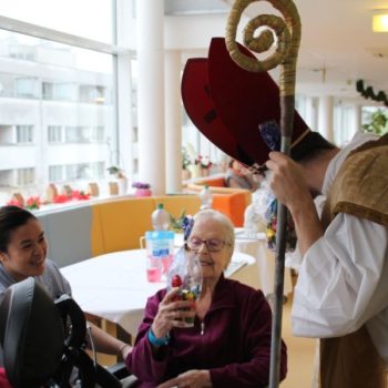 Nikolaus zu Besuch im Kolpinghaus Wien-Favoriten